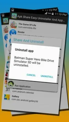 Apk Share Easy Uninstaller And App Share android App screenshot 1